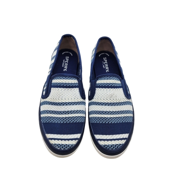 Sperry Women's Seaside Striped Knit Slip On Sneaker - 8.5 - Picture 3 of 9